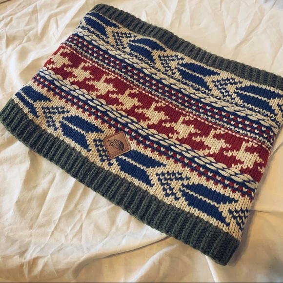 the north face chunky tube scarf